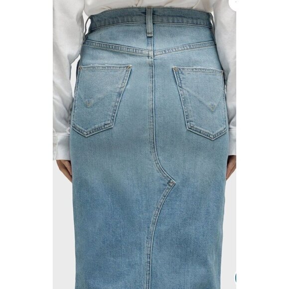 Hudson Reconstructed Skirt Offshore Women's Size 33/XL - Picture 3 of 7
